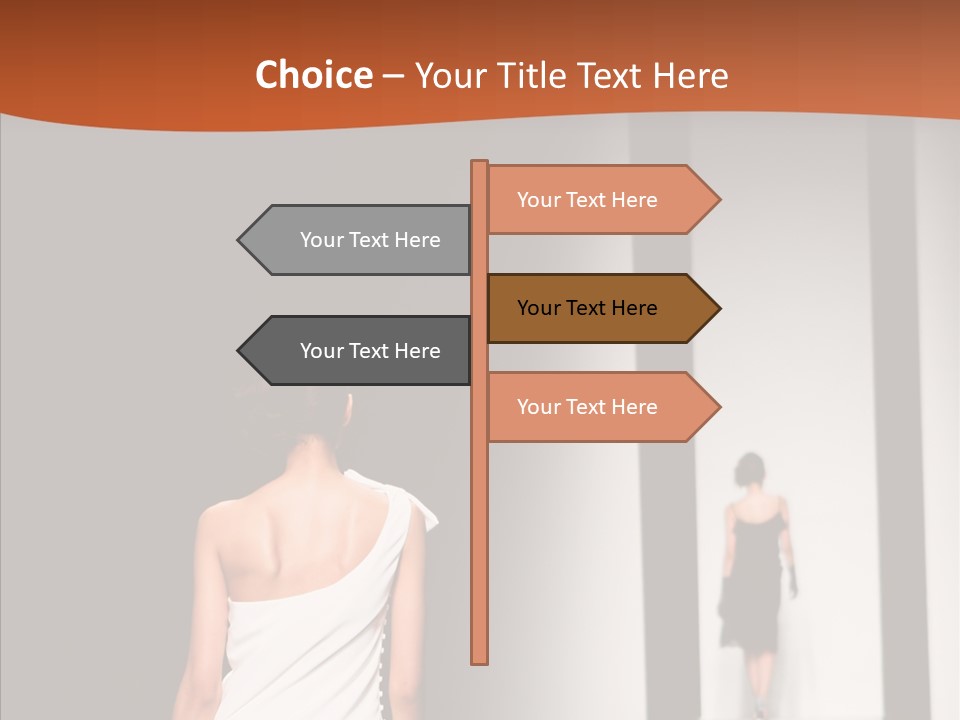 Back Female Taste PowerPoint Template