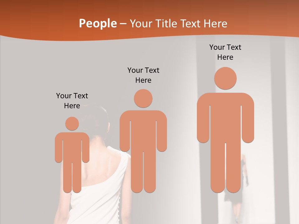 Back Female Taste PowerPoint Template