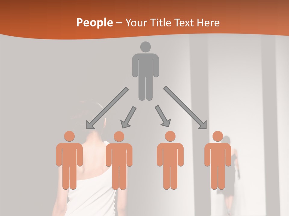 Back Female Taste PowerPoint Template