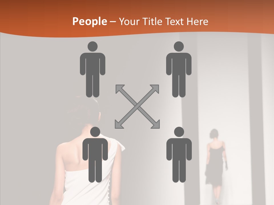 Back Female Taste PowerPoint Template