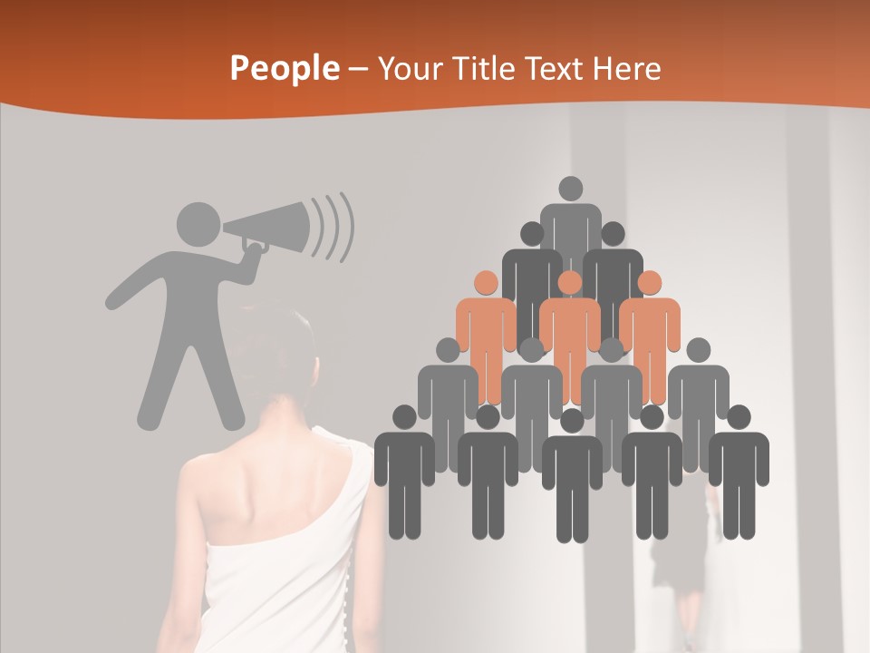 Back Female Taste PowerPoint Template