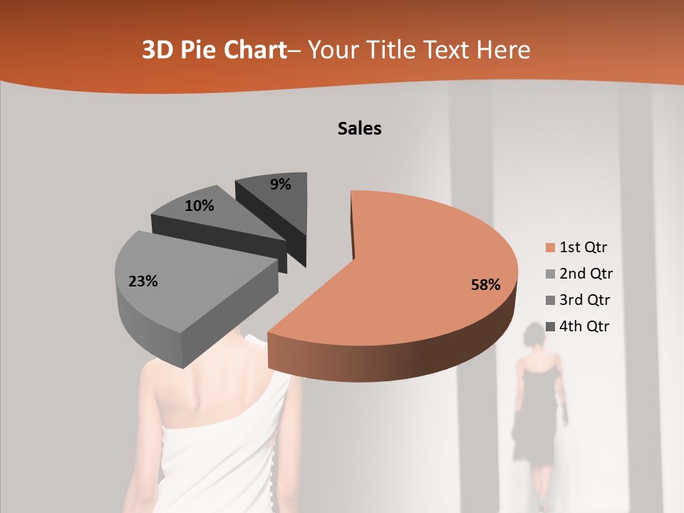 Back Female Taste PowerPoint Template