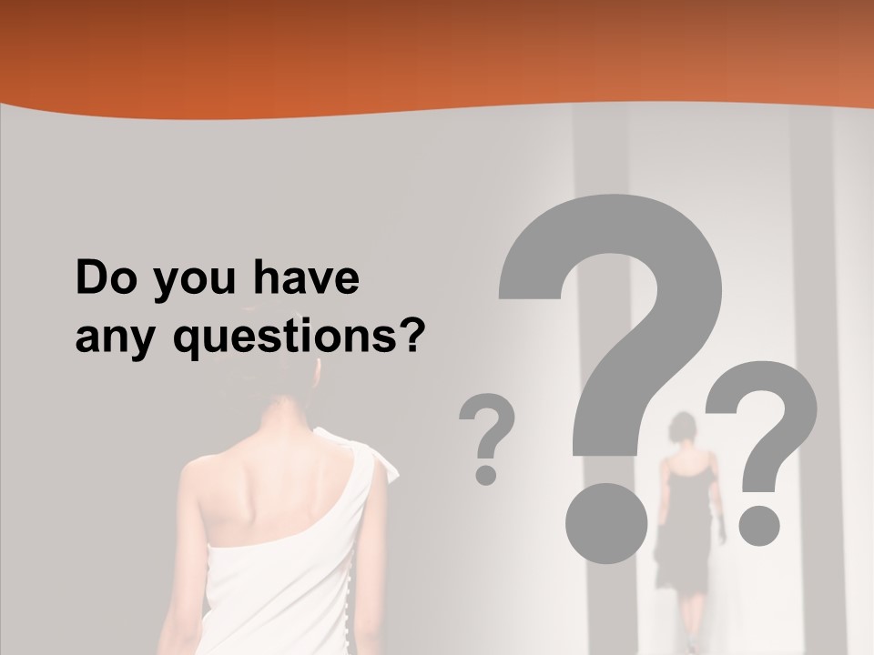 Back Female Taste PowerPoint Template