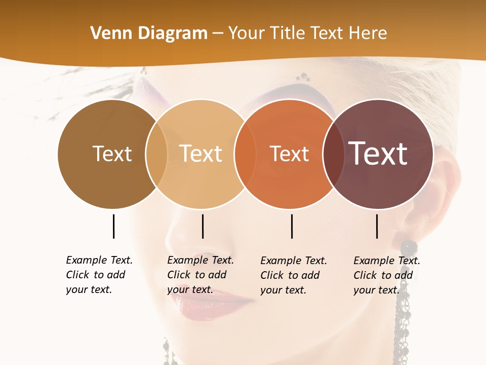 Copy Space Fashion Doll PowerPoint Template