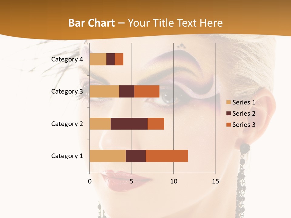 Copy Space Fashion Doll PowerPoint Template