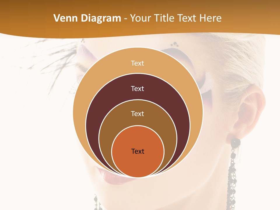 Copy Space Fashion Doll PowerPoint Template