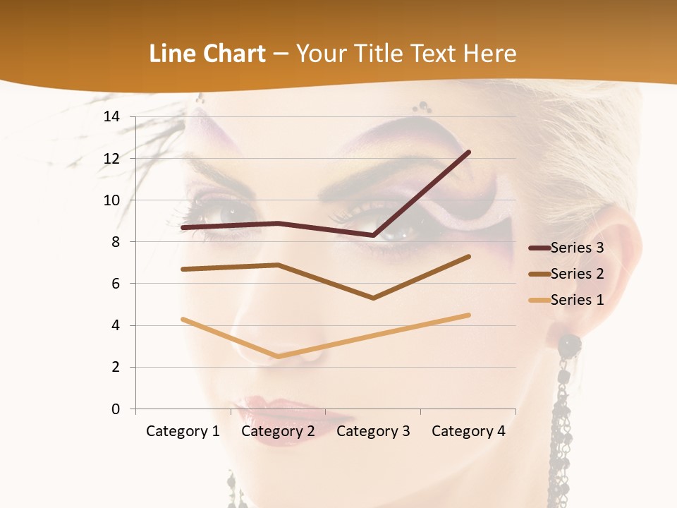 Copy Space Fashion Doll PowerPoint Template
