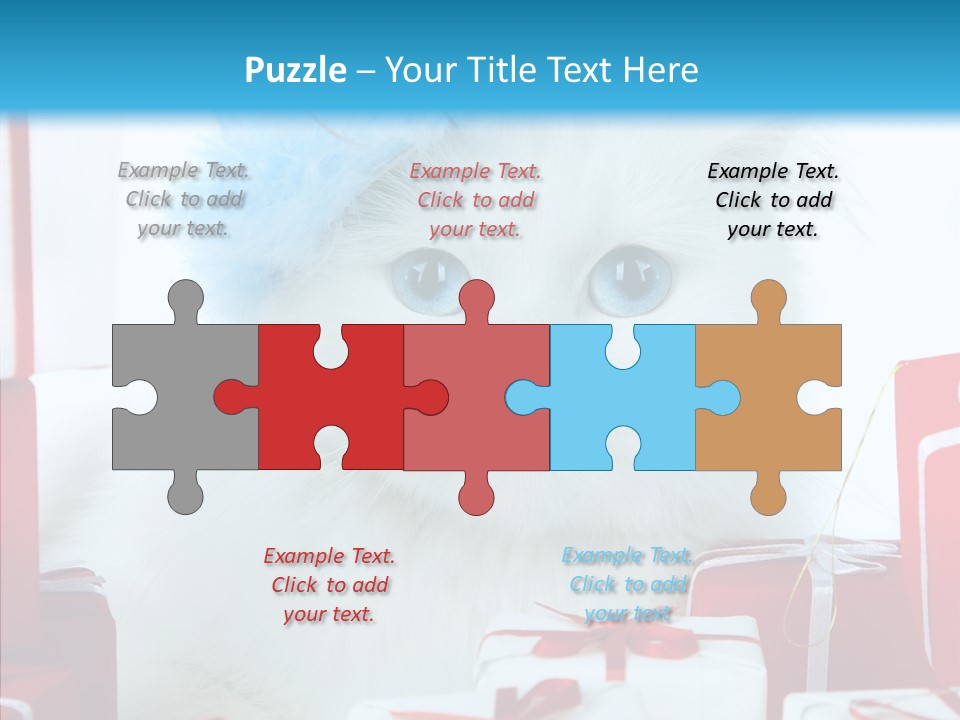 Fun Feline Cat PowerPoint Template