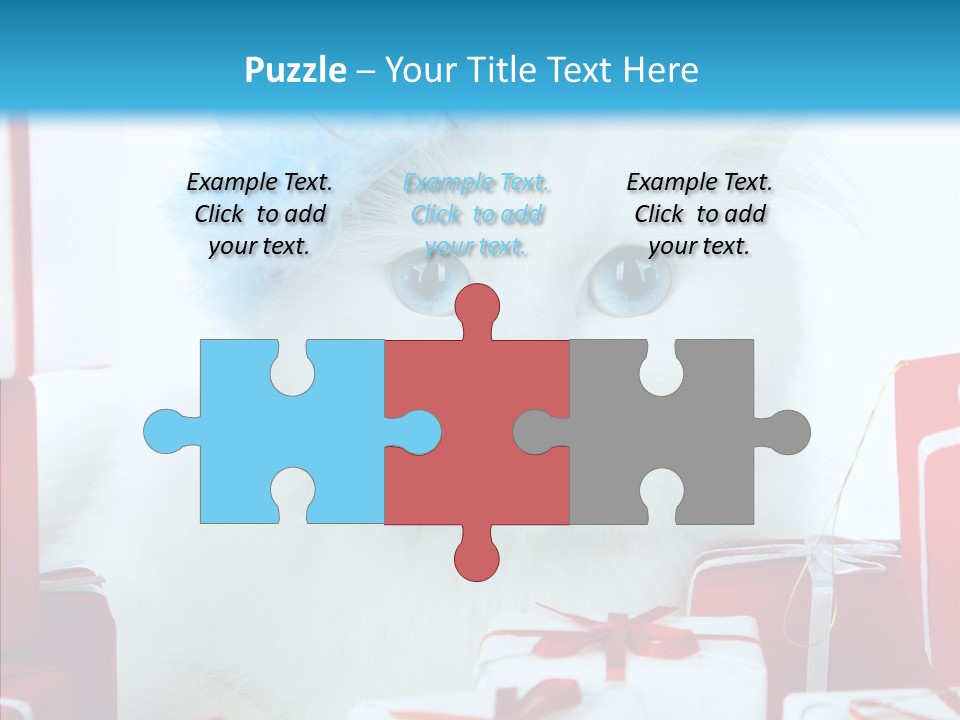 Fun Feline Cat PowerPoint Template