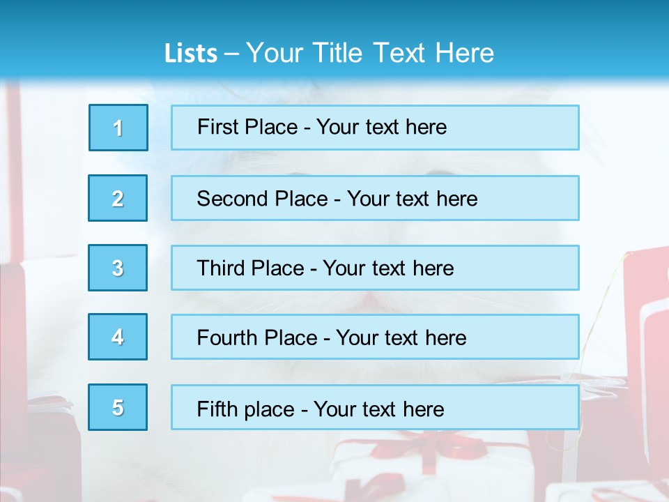 Fun Feline Cat PowerPoint Template