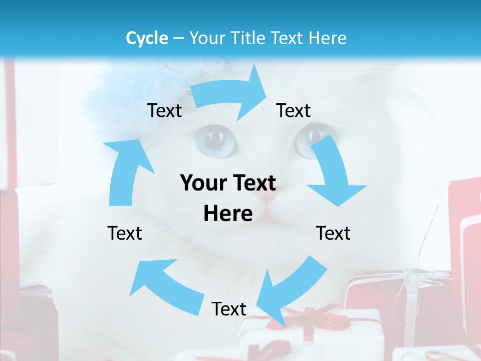 Fun Feline Cat PowerPoint Template