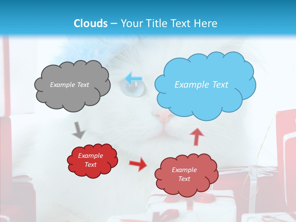 Fun Feline Cat PowerPoint Template