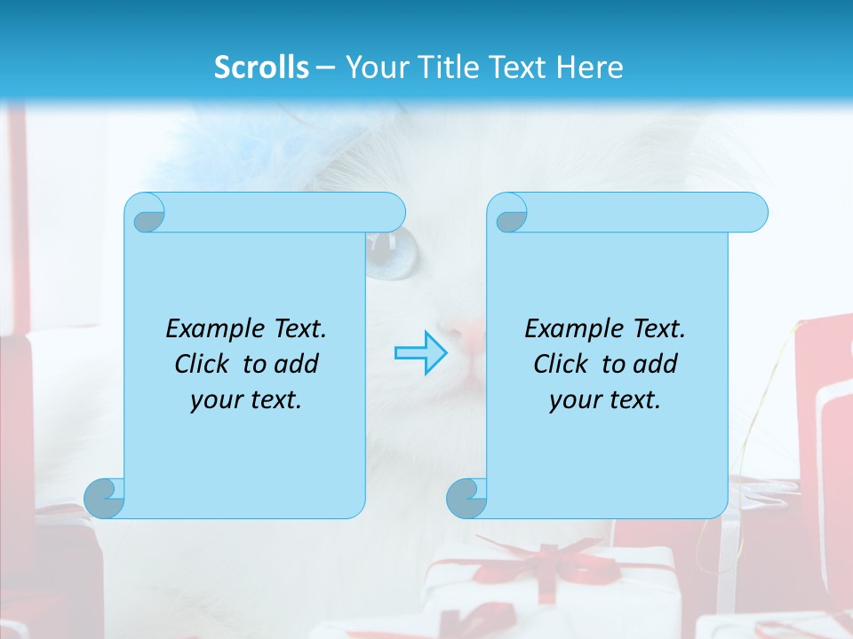 Fun Feline Cat PowerPoint Template