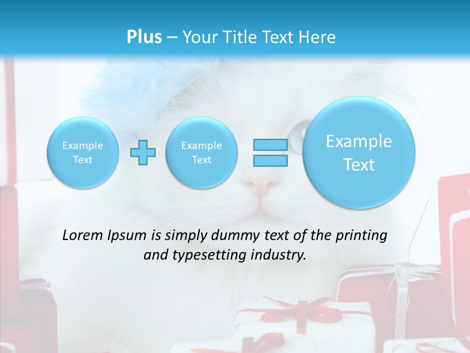 Fun Feline Cat PowerPoint Template