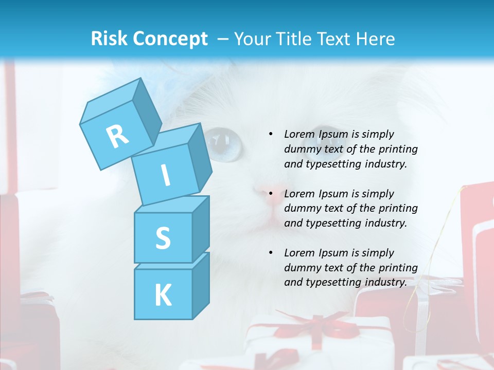 Fun Feline Cat PowerPoint Template