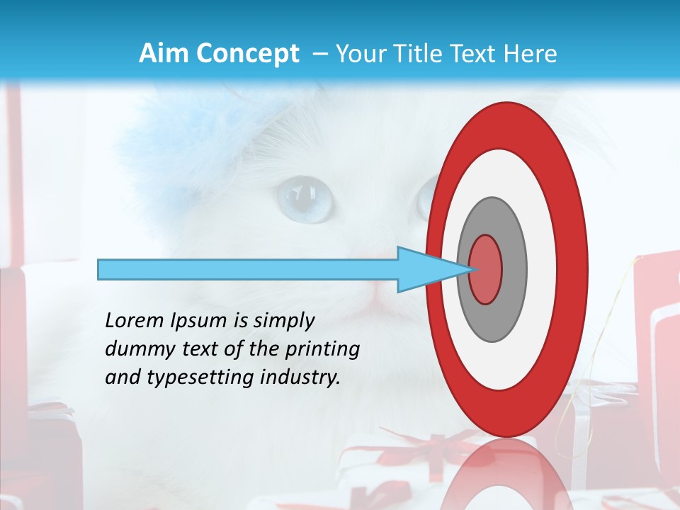 Fun Feline Cat PowerPoint Template