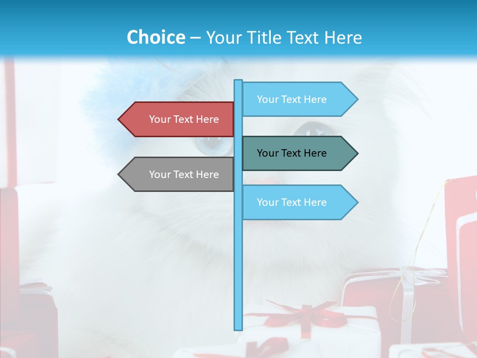 Fun Feline Cat PowerPoint Template