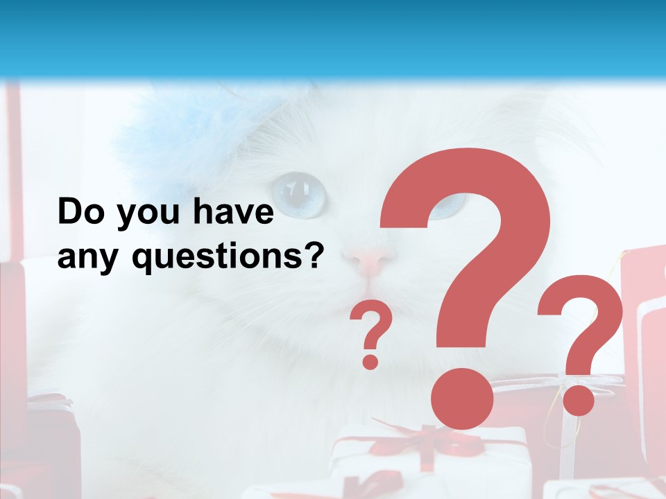 Fun Feline Cat PowerPoint Template