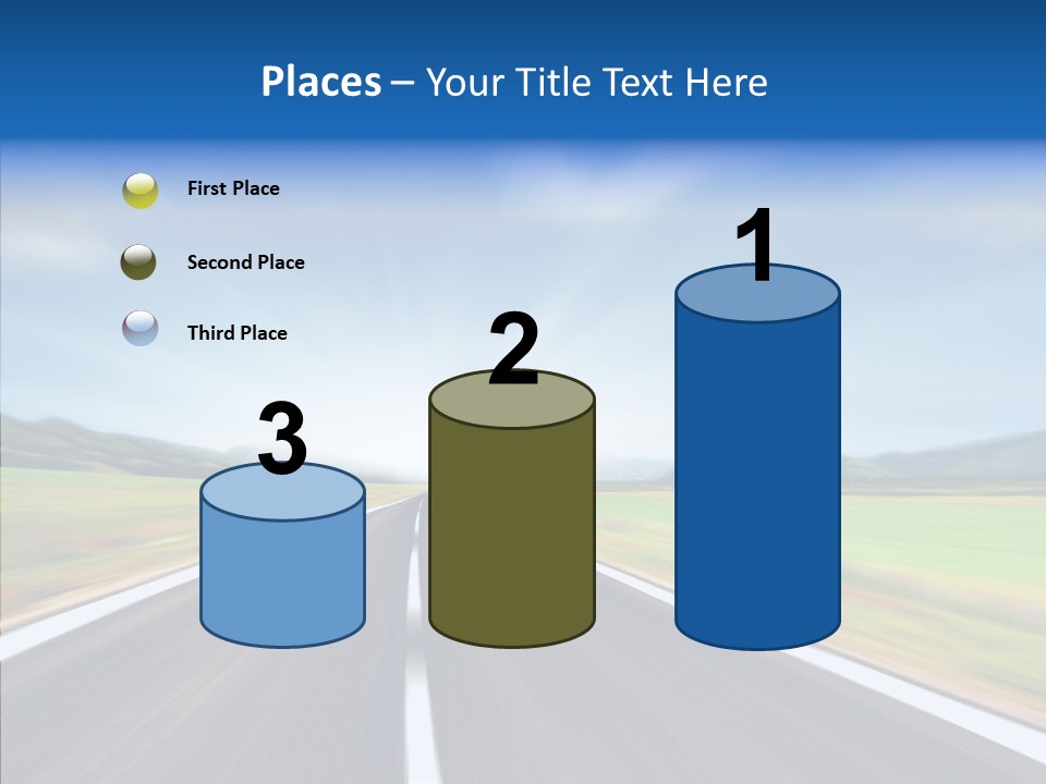 Shine Scenery Serene PowerPoint Template