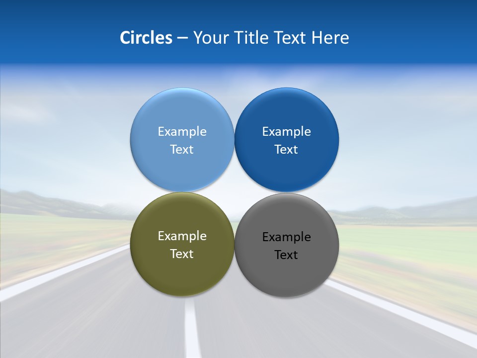 Shine Scenery Serene PowerPoint Template