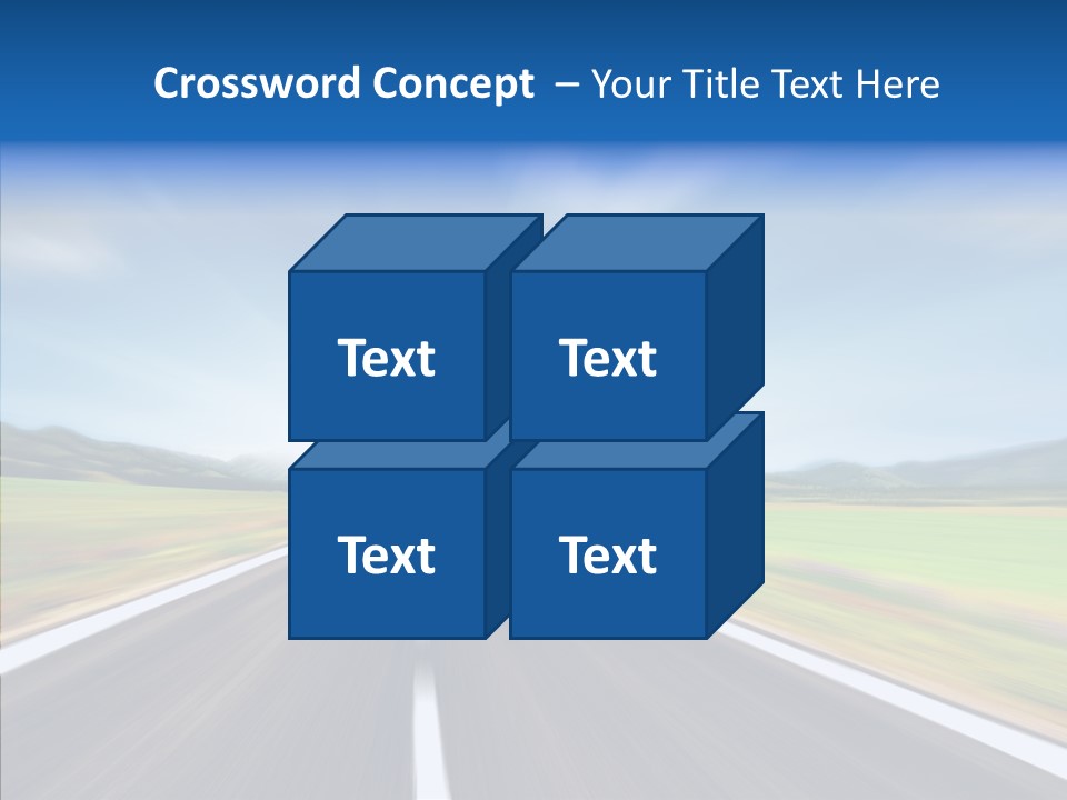 Shine Scenery Serene PowerPoint Template