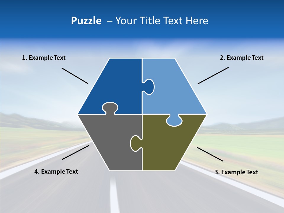 Shine Scenery Serene PowerPoint Template