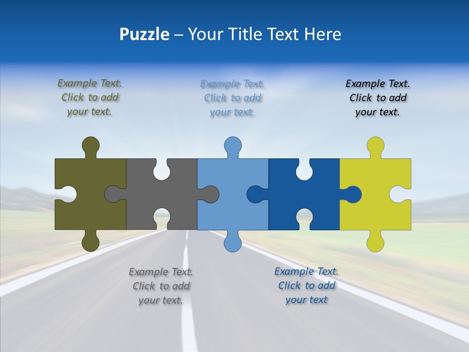 Shine Scenery Serene PowerPoint Template