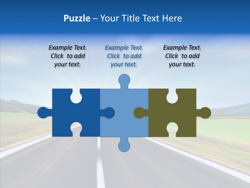 Shine Scenery Serene PowerPoint Template