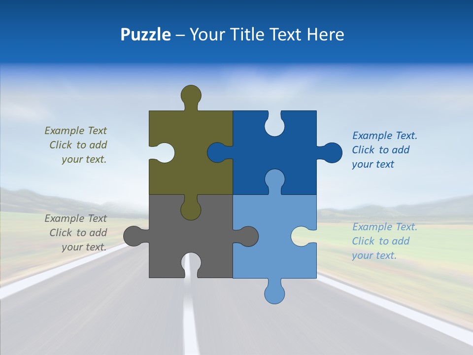 Shine Scenery Serene PowerPoint Template
