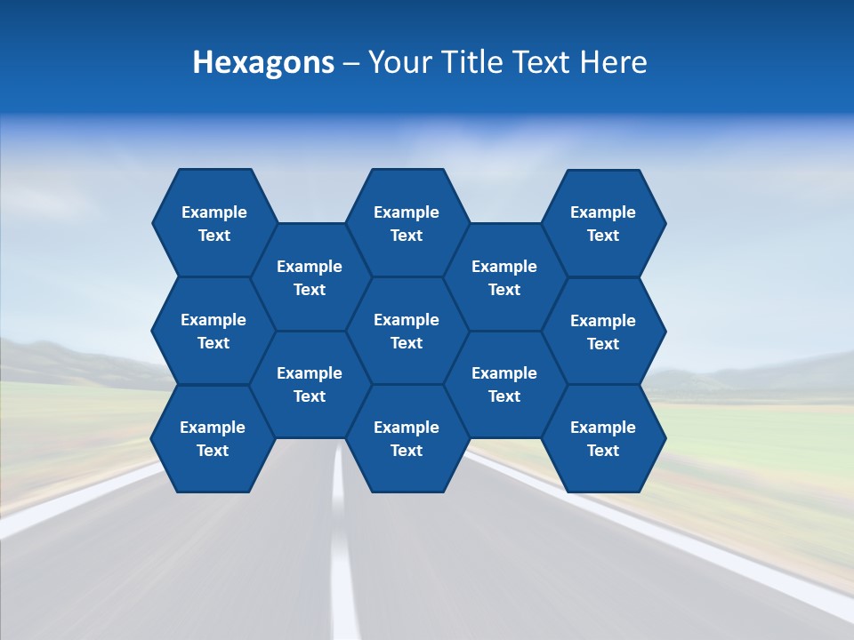 Shine Scenery Serene PowerPoint Template