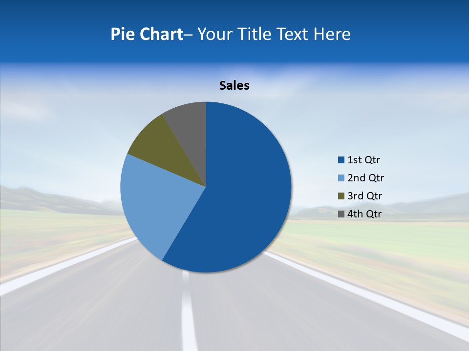 Shine Scenery Serene PowerPoint Template