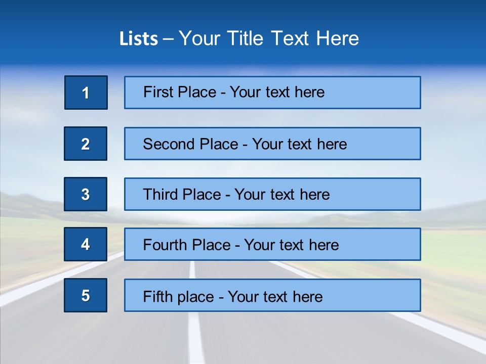 Shine Scenery Serene PowerPoint Template