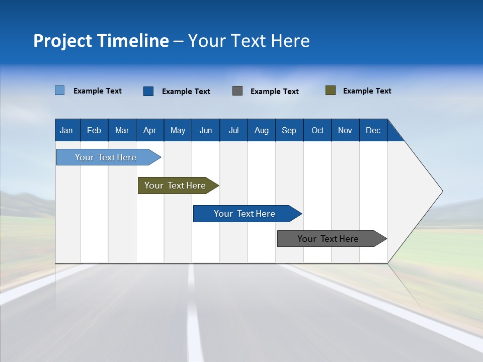 Shine Scenery Serene PowerPoint Template