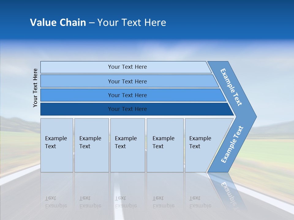 Shine Scenery Serene PowerPoint Template