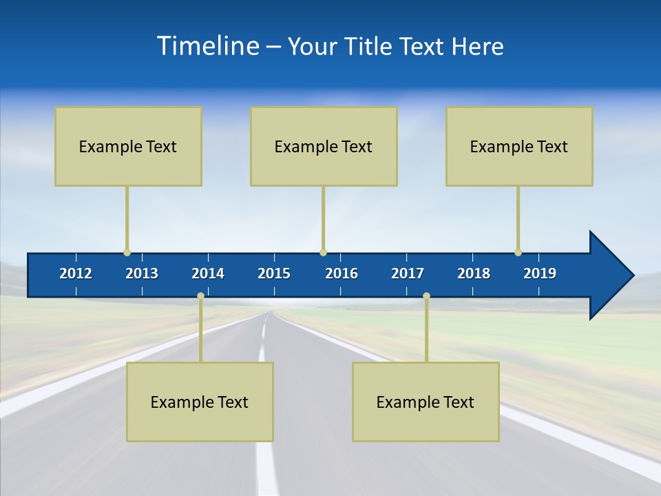 Shine Scenery Serene PowerPoint Template