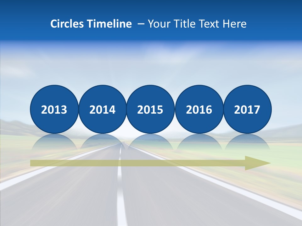 Shine Scenery Serene PowerPoint Template