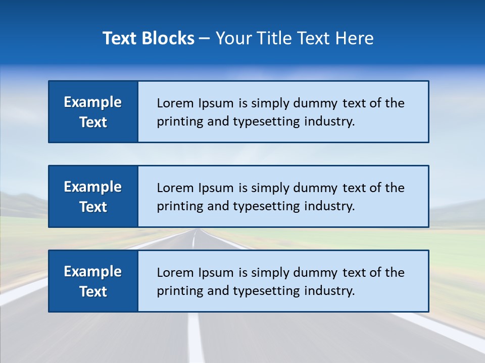 Shine Scenery Serene PowerPoint Template