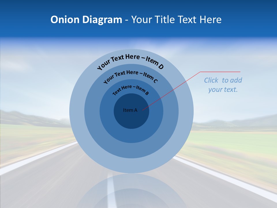 Shine Scenery Serene PowerPoint Template