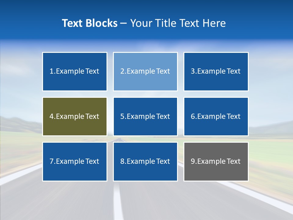 Shine Scenery Serene PowerPoint Template