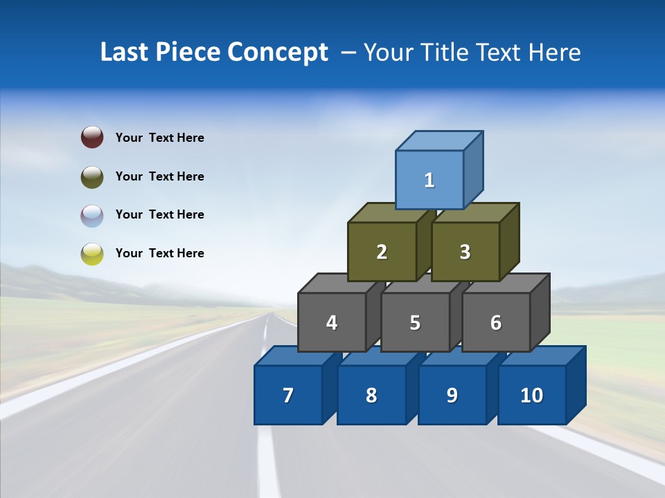 Shine Scenery Serene PowerPoint Template