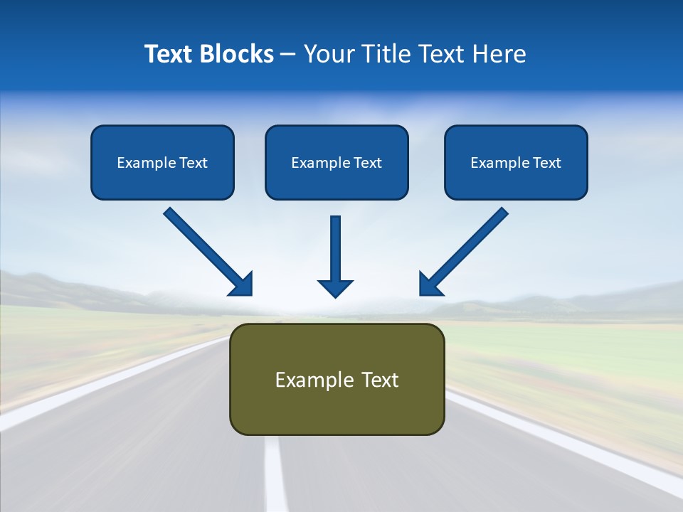 Shine Scenery Serene PowerPoint Template