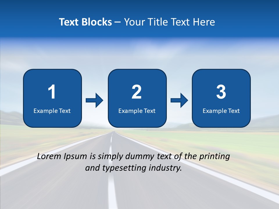 Shine Scenery Serene PowerPoint Template
