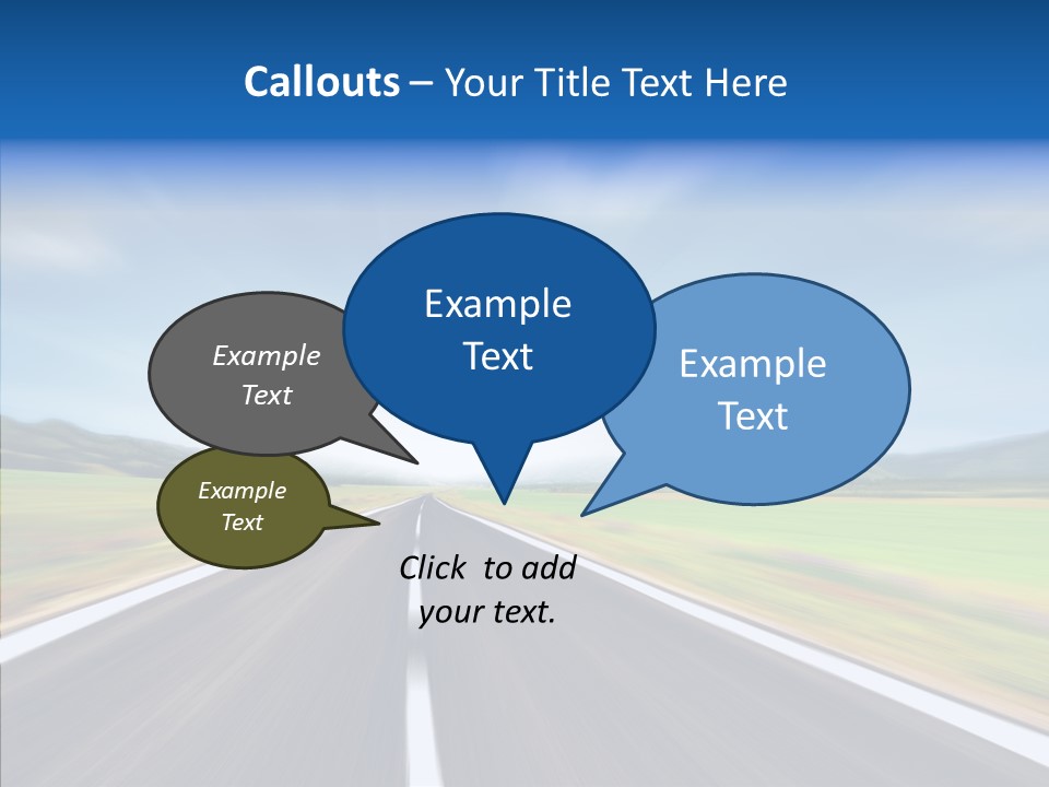 Shine Scenery Serene PowerPoint Template