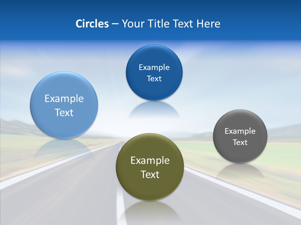 Shine Scenery Serene PowerPoint Template