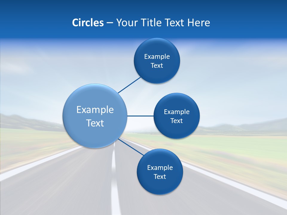 Shine Scenery Serene PowerPoint Template