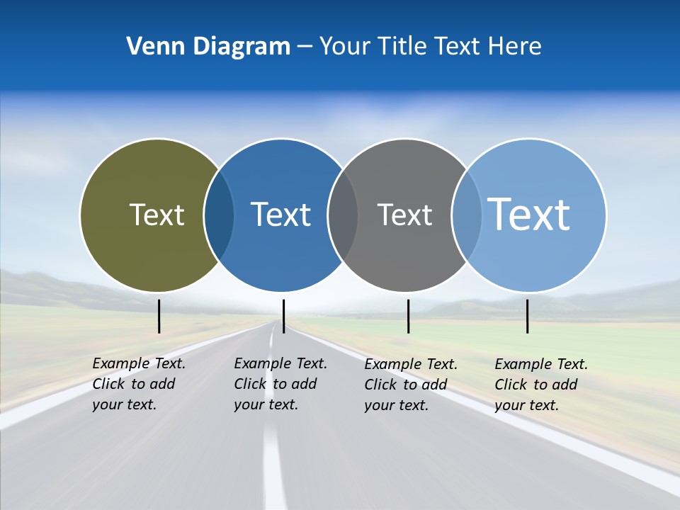 Shine Scenery Serene PowerPoint Template