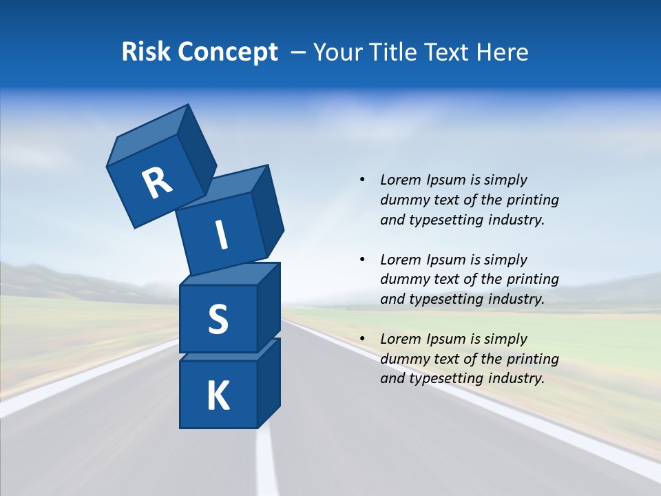 Shine Scenery Serene PowerPoint Template