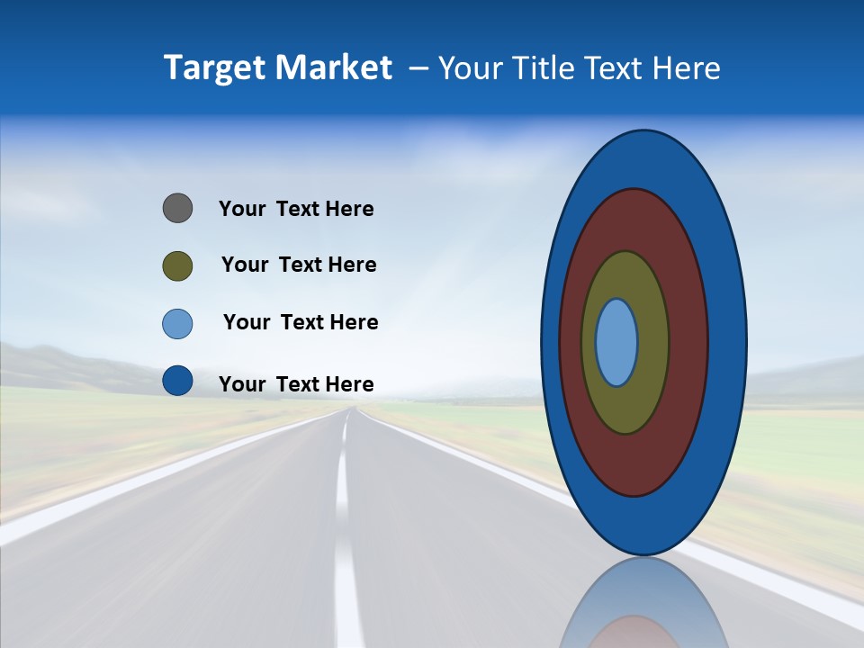 Shine Scenery Serene PowerPoint Template