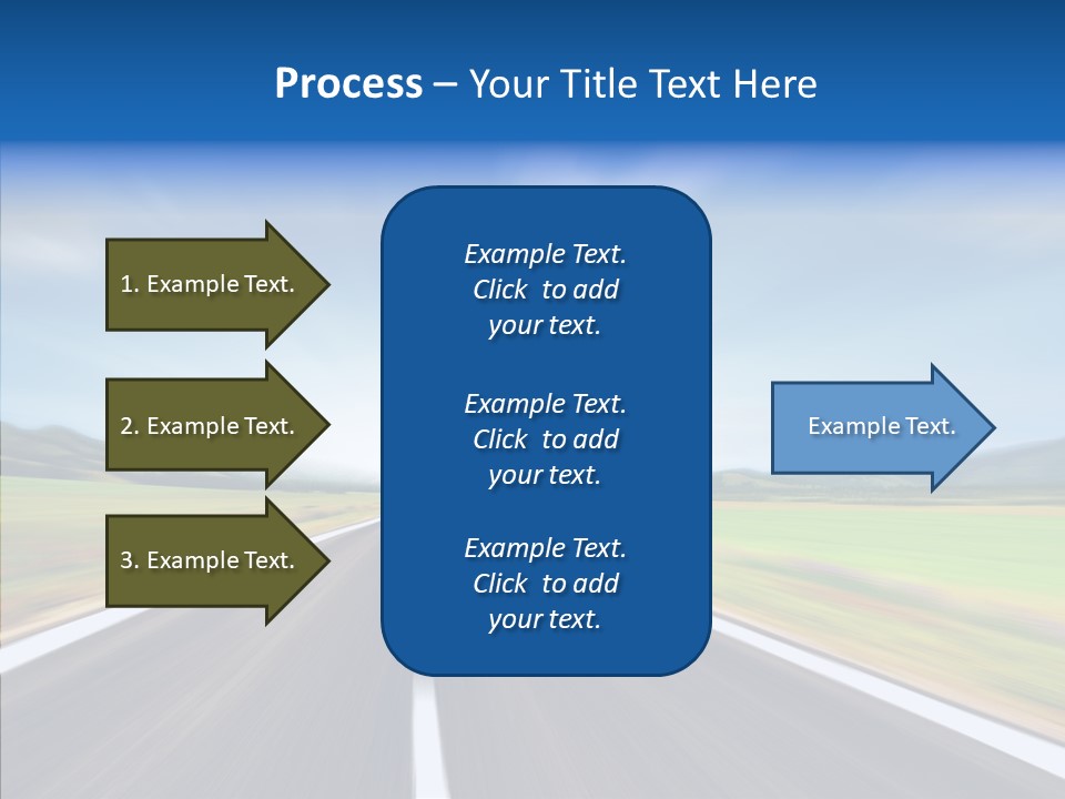 Shine Scenery Serene PowerPoint Template
