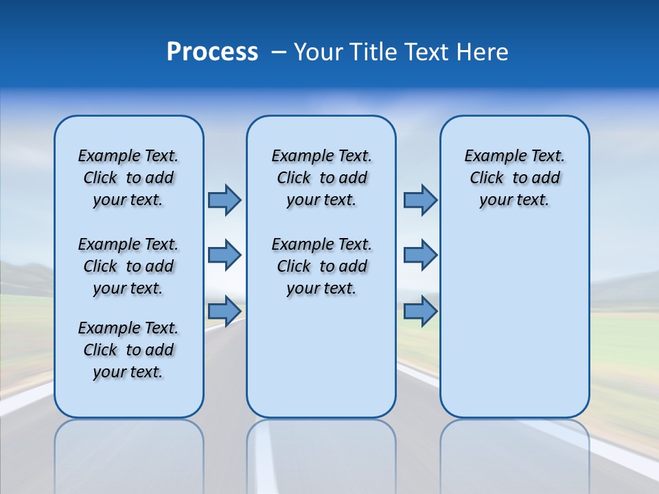 Shine Scenery Serene PowerPoint Template